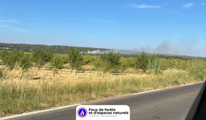 Incendie à Gordes (84) : les pompiers interviennent