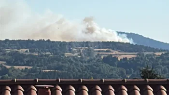 Incendie à Saint-Maurice-de-Lignon - Haute-Loire - 8 juillet 2026 - Feux de forêts et d'espaces naturels