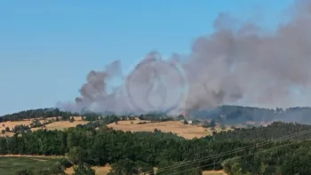 Incendie à Saint-Maurice-de-Lignon - Haute-Loire - 8 juillet 2026 - Feux de forêts et d'espaces naturels