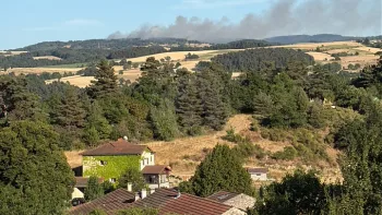 Incendie à Saint-Maurice-de-Lignon - Haute-Loire - 8 juillet 2026 - Feux de forêts et d'espaces naturels
