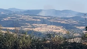 Incendie à Saint-Maurice-de-Lignon - Haute-Loire - 8 juillet 2026 - Feux de forêts et d'espaces naturels