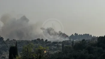 Incendie à Volx - Alpes-de-Haute-Provence - 8 juillet 2026 - Feux de forêts et d'espaces naturels