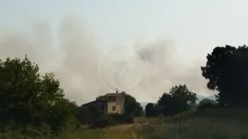 Incendie à Volx - Alpes-de-Haute-Provence - 8 juillet 2026 - Feux de forêts et d'espaces naturels