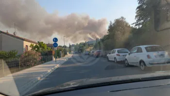 Incendie à Volx - Alpes-de-Haute-Provence - 8 juillet 2026 - Feux de forêts et d'espaces naturels