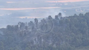 Incendie à Volx - Alpes-de-Haute-Provence - 8 juillet 2026 - Feux de forêts et d'espaces naturels