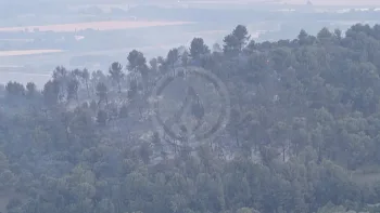 Incendie à Volx - Alpes-de-Haute-Provence - 8 juillet 2026 - Feux de forêts et d'espaces naturels