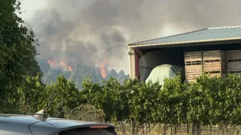 Incendie à Volx - Alpes-de-Haute-Provence - 8 juillet 2026 - Feux de forêts et d'espaces naturels