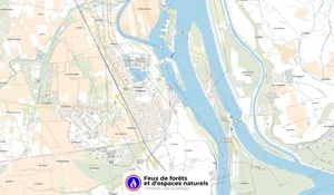 Incendie à Laudun-l'Ardoise (30) : les pompiers interviennent