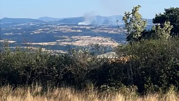 Incendie à Yssingeaux - Haute-Loire - 8 juillet 2026 - Feux de forêts et d'espaces naturels
