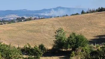 Incendie à Yssingeaux - Haute-Loire - 8 juillet 2026 - Feux de forêts et d'espaces naturels