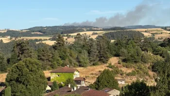 Incendie à Yssingeaux - Haute-Loire - 8 juillet 2026 - Feux de forêts et d'espaces naturels