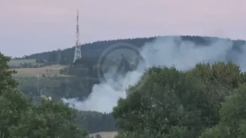 Incendie à Saint-Étienne - Loire - 8 juillet 2026 - Feux de forêts et d'espaces naturels