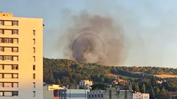 Incendie à Saint-Étienne - Loire - 8 juillet 2026 - Feux de forêts et d'espaces naturels