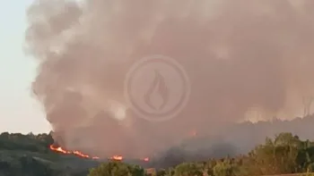 Incendie à Saint-Étienne - Loire - 8 juillet 2026 - Feux de forêts et d'espaces naturels
