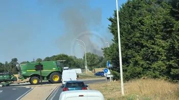 Incendie à Crisenoy - Seine-et-Marne - 9 juillet 2026 - Feux de forêts et d'espaces naturels