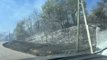 Incendie à Palogneux - Loire - 9 juillet 2026 - Feux de forêts et d'espaces naturels