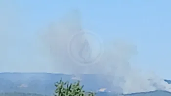 Incendie à Palogneux - Loire - 9 juillet 2026 - Feux de forêts et d'espaces naturels