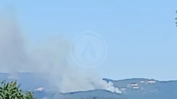 Incendie à Palogneux - Loire - 9 juillet 2026 - Feux de forêts et d'espaces naturels