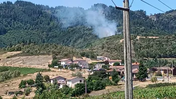 Incendie à Vaux-en-Beaujolais - Rhône - 9 juillet 2026 - Feux de forêts et d'espaces naturels