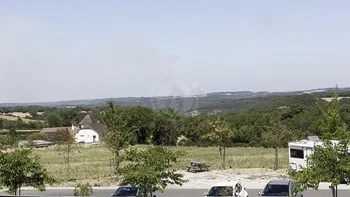 Incendie à Le Vigan-en-Quercy - Lot - 9 juillet 2026 - Feux de forêts et d'espaces naturels