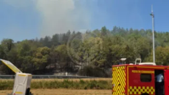 Incendie à Le Vigan-en-Quercy - Lot - 9 juillet 2026 - Feux de forêts et d'espaces naturels