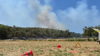 Incendie à Le Vigan-en-Quercy - Lot - 9 juillet 2026 - Feux de forêts et d'espaces naturels
