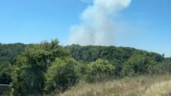 Incendie à La Douze - Dordogne - 9 juillet 2026 - Feux de forêts et d'espaces naturels
