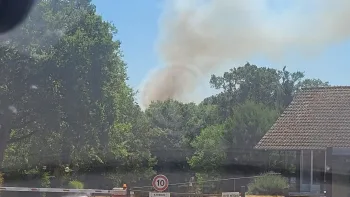 Incendie à Neung-sur-Beuvron - Loir-et-Cher - 9 juillet 2026 - Feux de forêts et d'espaces naturels