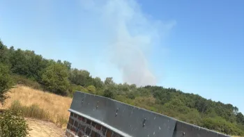 Incendie à Neung-sur-Beuvron - Loir-et-Cher - 9 juillet 2026 - Feux de forêts et d'espaces naturels