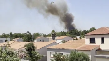Incendie à Perpignan - Pyrénées-Orientales - 9 juillet 2026 - Feux de forêts et d'espaces naturels