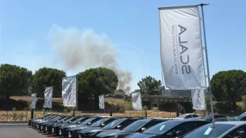 Incendie à Perpignan - Pyrénées-Orientales - 9 juillet 2026 - Feux de forêts et d'espaces naturels