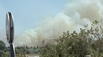 Incendie à Perpignan - Pyrénées-Orientales - 9 juillet 2026 - Feux de forêts et d'espaces naturels