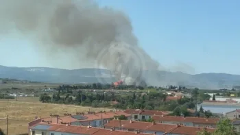 Incendie à Perpignan - Pyrénées-Orientales - 9 juillet 2026 - Feux de forêts et d'espaces naturels