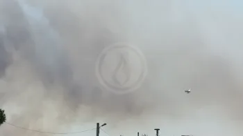 Incendie à Perpignan - Pyrénées-Orientales - 9 juillet 2026 - Feux de forêts et d'espaces naturels