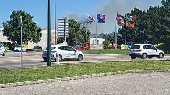 Incendie à Bourg-lès-Valence - Drôme - 9 juillet 2026 - Feux de forêts et d'espaces naturels