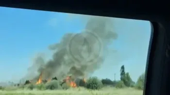 Incendie à Villeneuve-lès-Béziers - Hérault - 9 juillet 2026 - Feux de forêts et d'espaces naturels