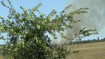 Incendie à Corbas - Métropole de Lyon - 9 juillet 2026 - Feux de forêts et d'espaces naturels