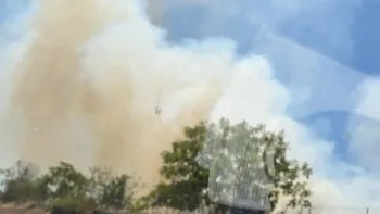 Incendie à Corbas - Métropole de Lyon - 9 juillet 2026 - Feux de forêts et d'espaces naturels