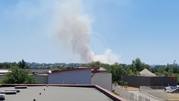 Incendie à Corbas - Métropole de Lyon - 9 juillet 2026 - Feux de forêts et d'espaces naturels