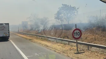 Incendie à Corbas - Métropole de Lyon - 9 juillet 2026 - Feux de forêts et d'espaces naturels