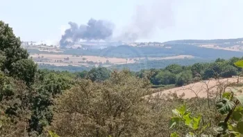 Incendie à Écuisses - Saône-et-Loire - 9 juillet 2026 - Feux de forêts et d'espaces naturels