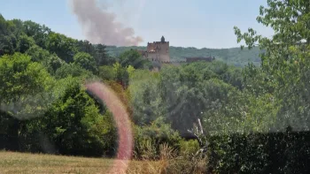 Incendie à Veyrines-de-Domme - Dordogne - 9 juillet 2026 - Feux de forêts et d'espaces naturels
