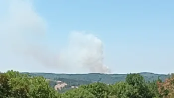 Incendie à Veyrines-de-Domme - Dordogne - 9 juillet 2026 - Feux de forêts et d'espaces naturels