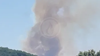 Incendie à Veyrines-de-Domme - Dordogne - 9 juillet 2026 - Feux de forêts et d'espaces naturels