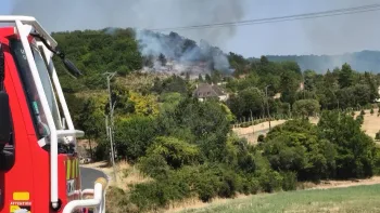 Incendie à Veyrines-de-Domme - Dordogne - 9 juillet 2026 - Feux de forêts et d'espaces naturels