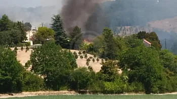 Incendie à Veyrines-de-Domme - Dordogne - 9 juillet 2026 - Feux de forêts et d'espaces naturels