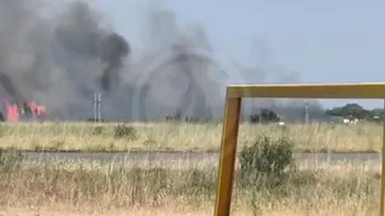 Incendie à Rivesaltes - Pyrénées-Orientales - 9 juillet 2026 - Feux de forêts et d'espaces naturels