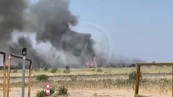 Incendie à Rivesaltes - Pyrénées-Orientales - 9 juillet 2026 - Feux de forêts et d'espaces naturels