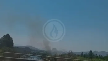 Incendie à Rivesaltes - Pyrénées-Orientales - 9 juillet 2026 - Feux de forêts et d'espaces naturels