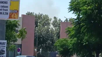 Incendie à Rivesaltes - Pyrénées-Orientales - 9 juillet 2026 - Feux de forêts et d'espaces naturels